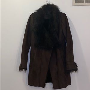 Zara Faux Fur Coat